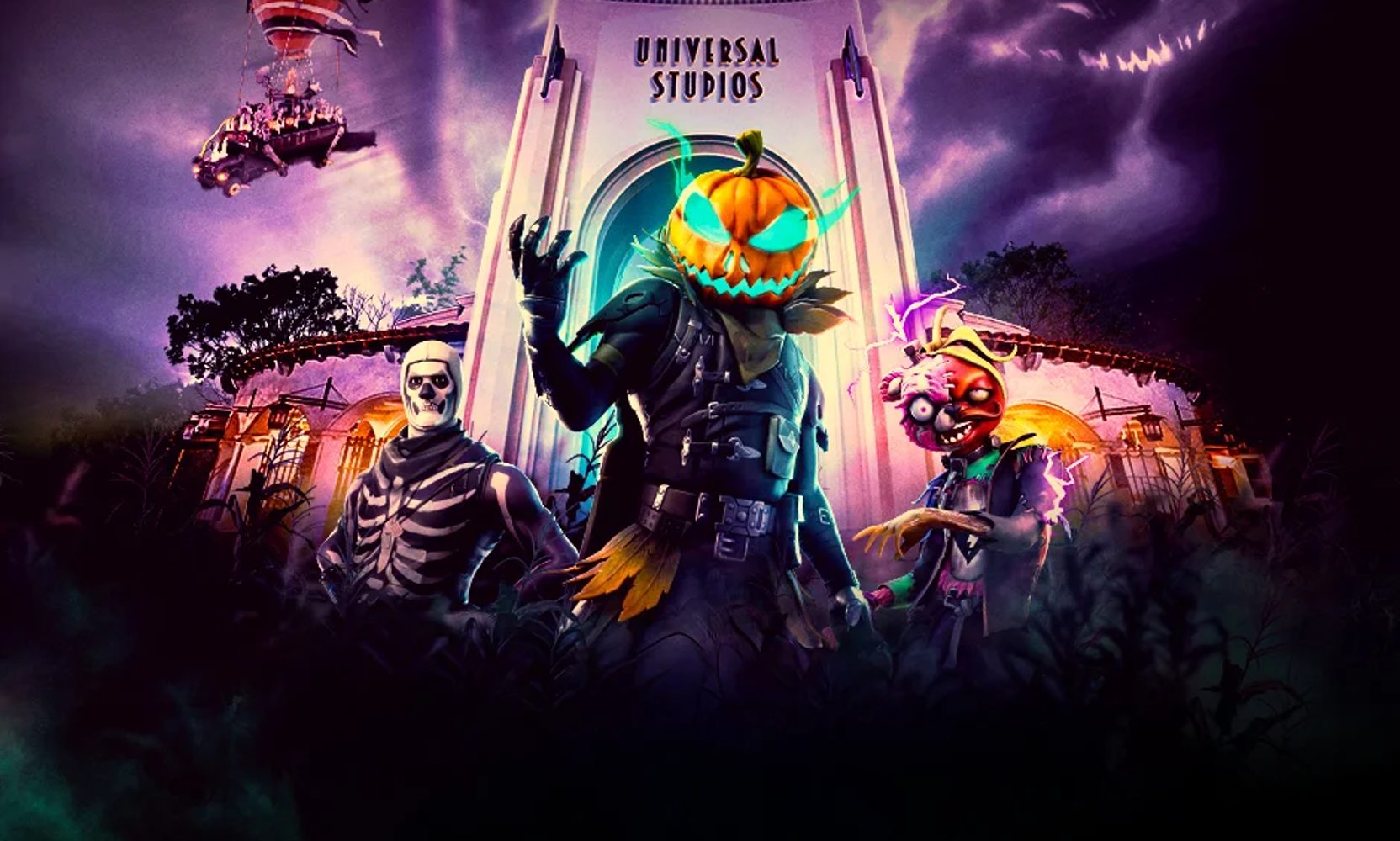 Fortnite lands at Halloween Horror Nights 35 for the first time, as a scare zone called FORTNITEMARES