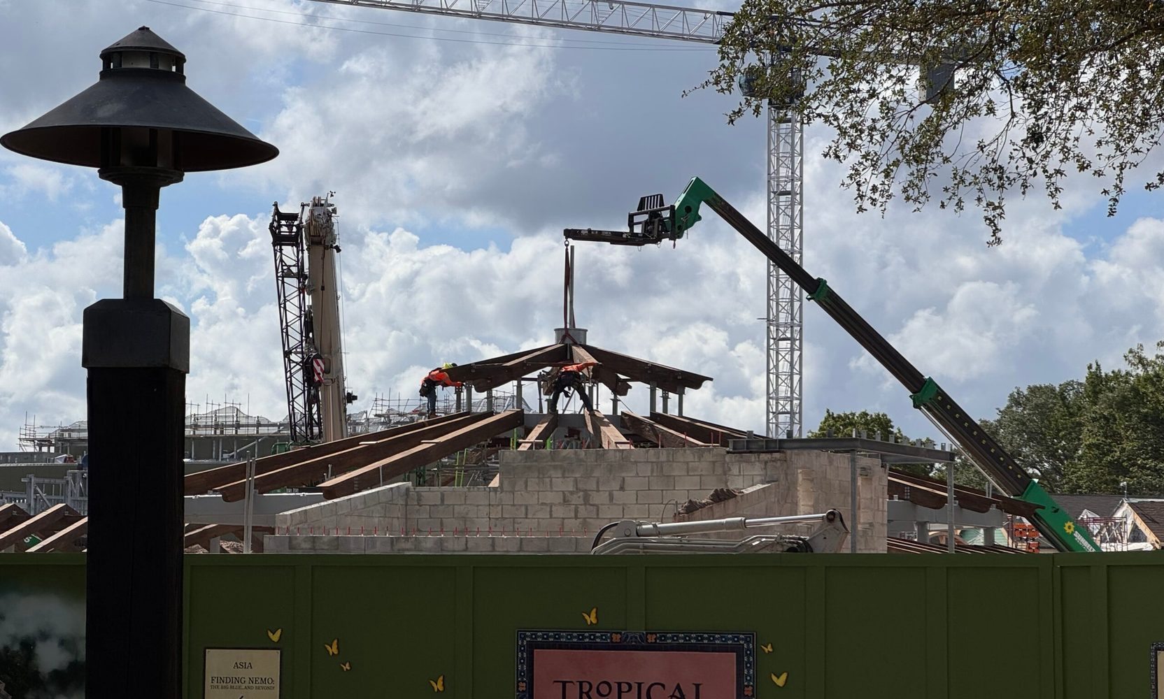 The Top Is Going On Disney World's Tropical Americas Carousel, and It Will Spin Hand-Carved Disney Animals Instead of Horses