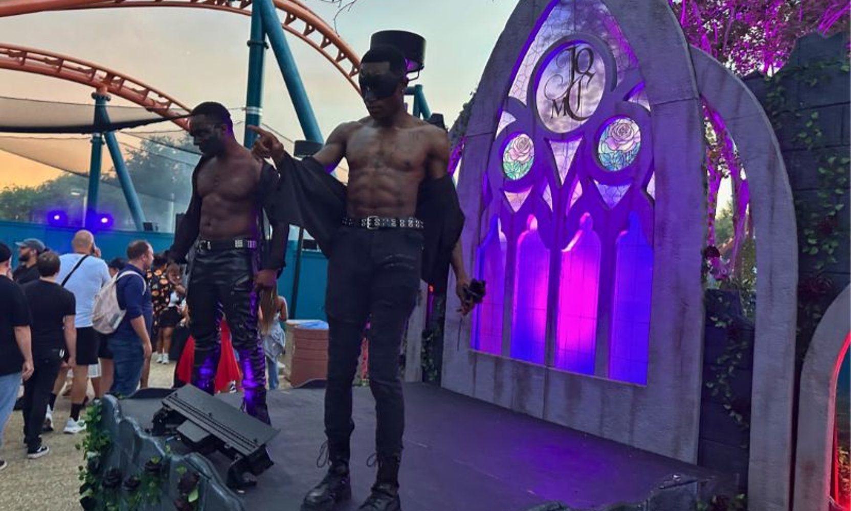 SeaWorld's Dark Romance Scare Zone Has a Creator, a Cathedral Backstory and Eight Masked Performers, and She Says It Drove a Record Month
