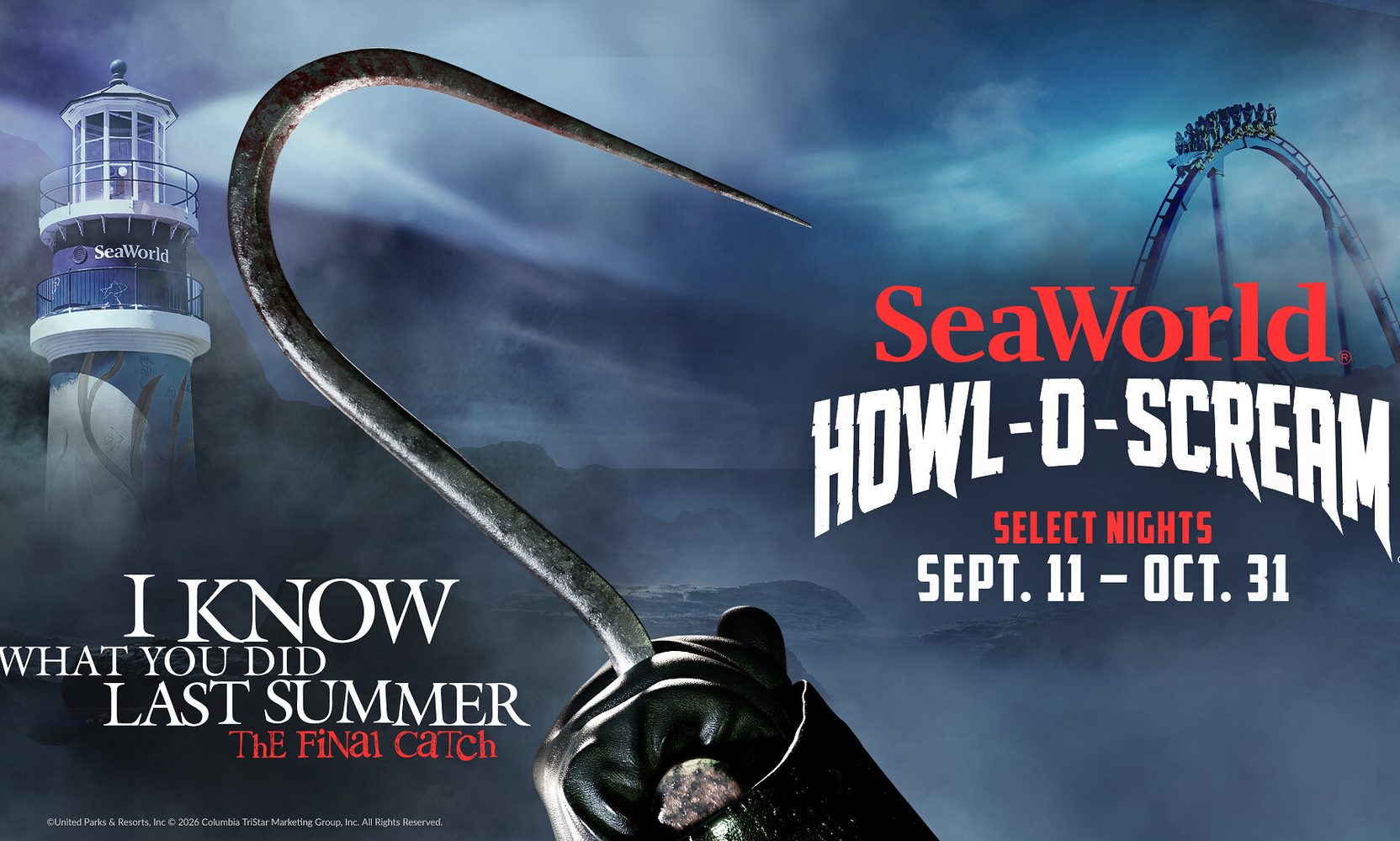 SeaWorld Is Building an I Know What You Did Last Summer House for Howl-O-Scream, and the Fisherman Shows Up September 11