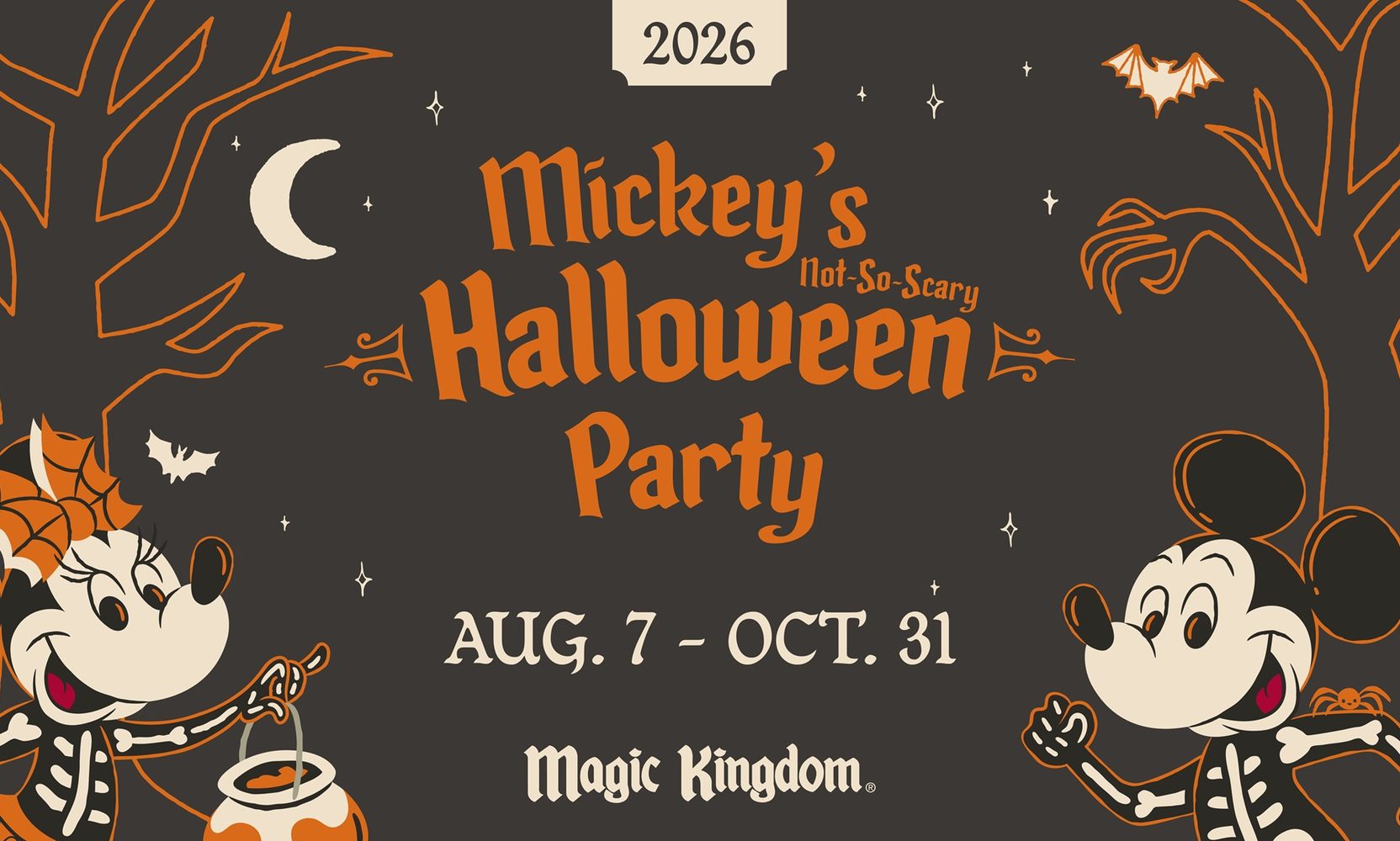Mickey's Not-So-Scary Halloween Party Just Sold Out Its First September Night, and Disney Confirmed the 2026 Showtimes