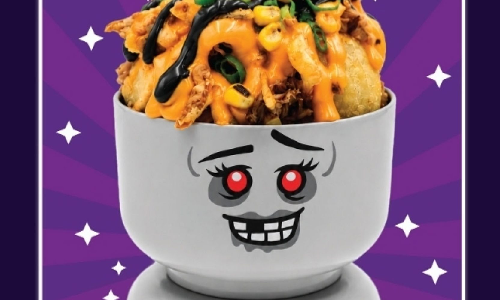 Legoland Florida's Brick or Treat Menu Serves Loaded Fries in a Zombie Head and Apple Fries in a Pumpkin, Starting September 5
