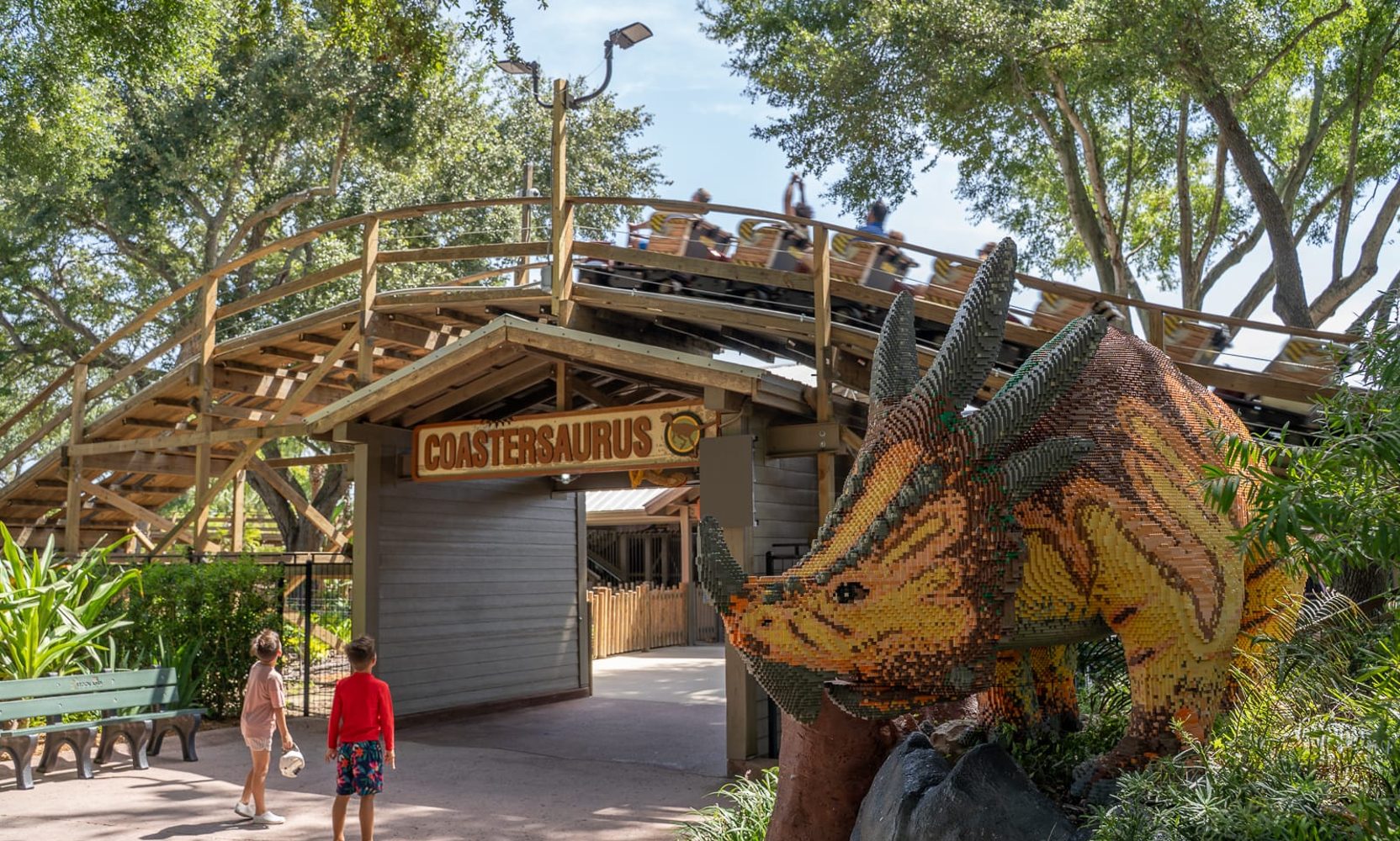 Coastersaurus is running again, and Legoland Florida says the rebuild work spanned three years, not one closed season