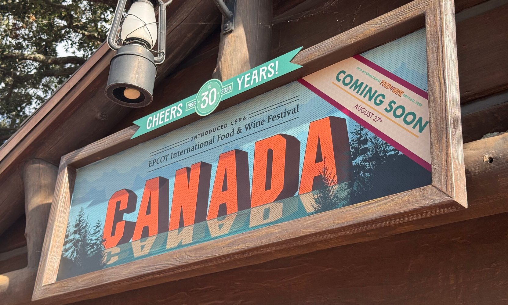 EPCOT's Food & Wine Booth Signs Are Up, Naming the Marketplace Lineup Nine Days Before the Festival Opens