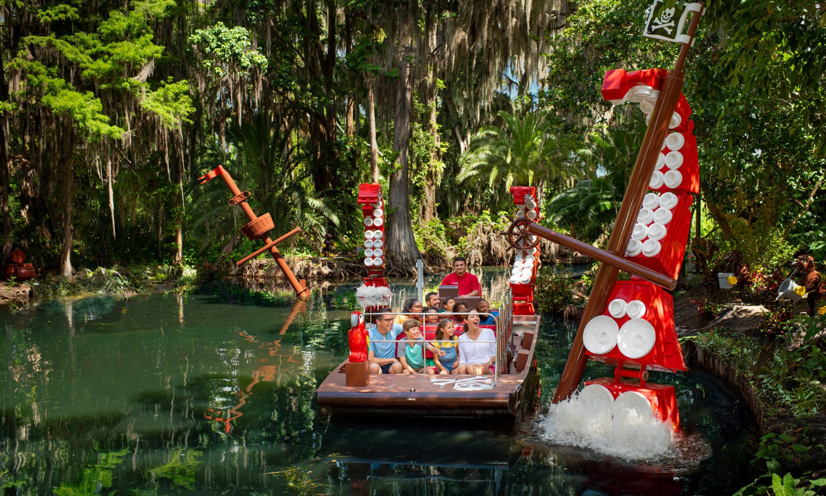 Pirate River Quest Has Sat on Legoland Florida's Closure List for More Than a Year With No Reopening Date, and Three More Went Dark Monday