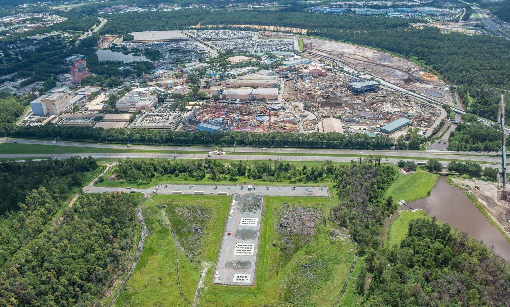 Disney Fired Large Shells Overnight From Hollywood Studios' Long Dormant World Drive Launch Site, and Has Not Said Why