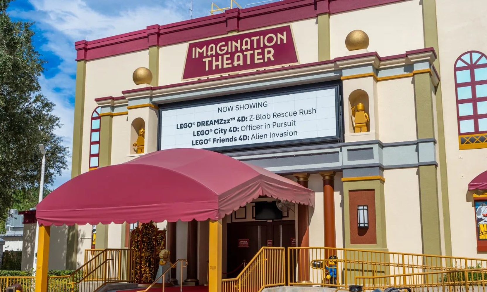 Legoland Florida's Fun Town 4D Theater Is Now the Imagination Theater, and the Rest of the Park's Own Website Has Not Been Told