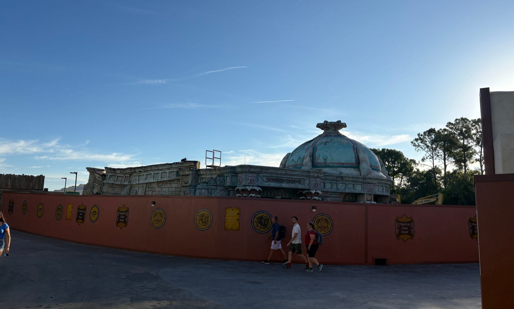 Universal Has Walled Off the Treasures of Poseidon Gift Shop at Islands of Adventure Ahead of Demolition