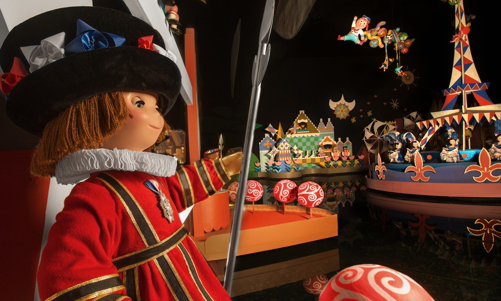 Two Dancers Are Missing From it's a small world at Magic Kingdom, and the Facade Is Peeling Where It Meets the Water