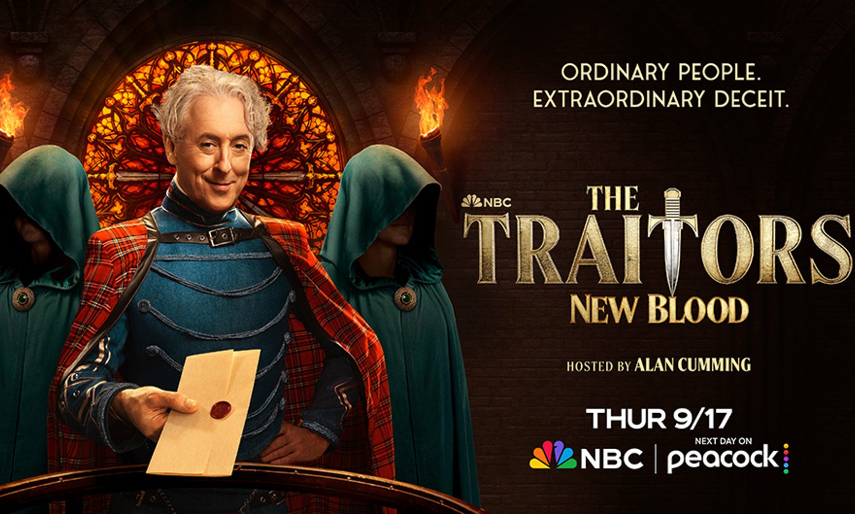 The Traitors: New Blood Takes Over the Bars at Universal's Great Movie Escape Saturday, With 10 Named Drinks and Two Alan Cumming Costumes