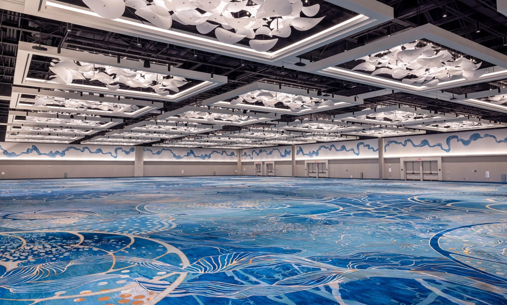Swan and Dolphin's $275 Million Expansion Is Open, and Three Official Sources Give Three Different Answers for Its Pre-Function Space