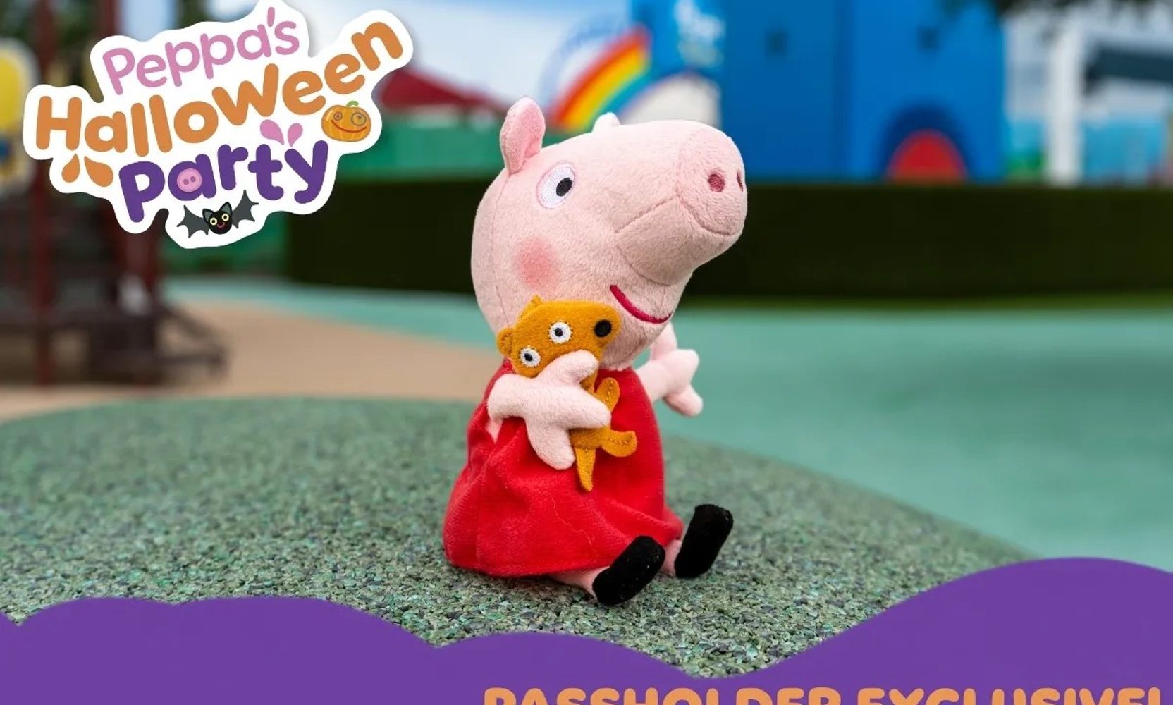 Peppa's Halloween Party Drops Its Two Friday Dates, and Passholders Get a Peppa Pig Plush