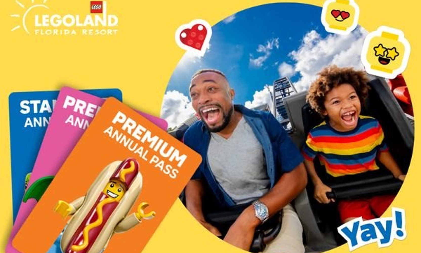 Legoland Florida Says a Ticket Can Become a Standard Annual Pass for a Flat $99, the Same Price Passholders Pay to Renew