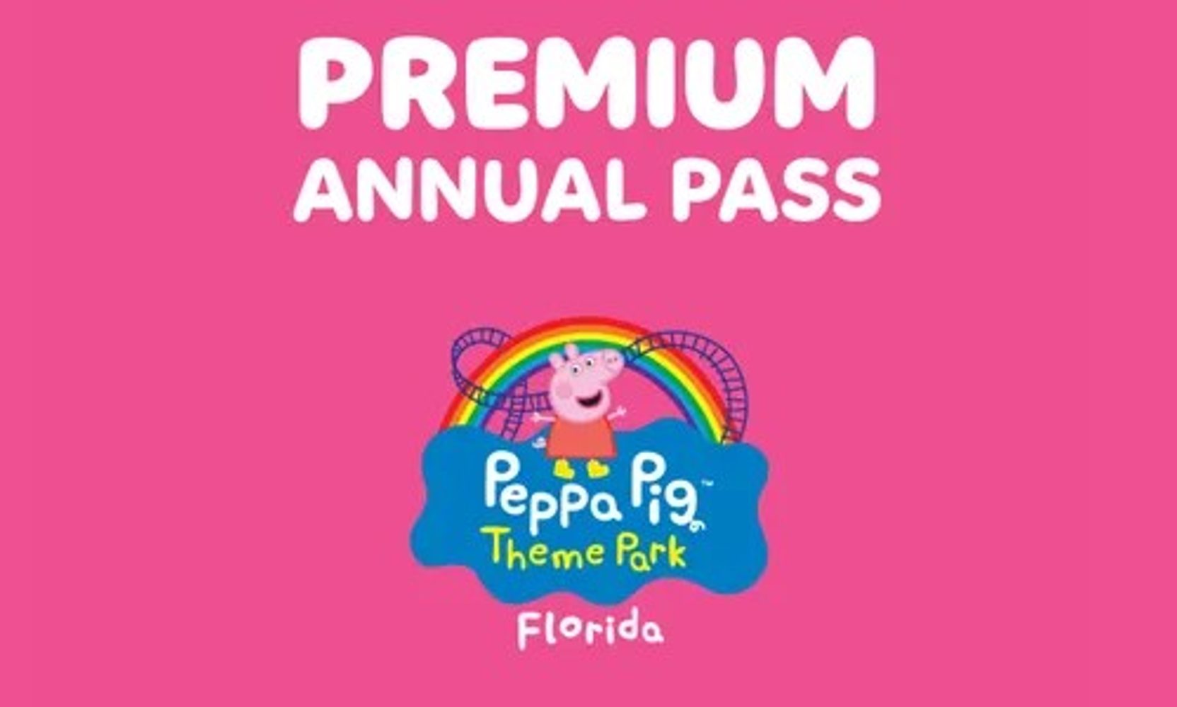 Peppa Pig Theme Park Is Still Selling a Gold Annual Pass 20 Days After Legoland Retired the Tier, and the Card Under the Heading Says Premium