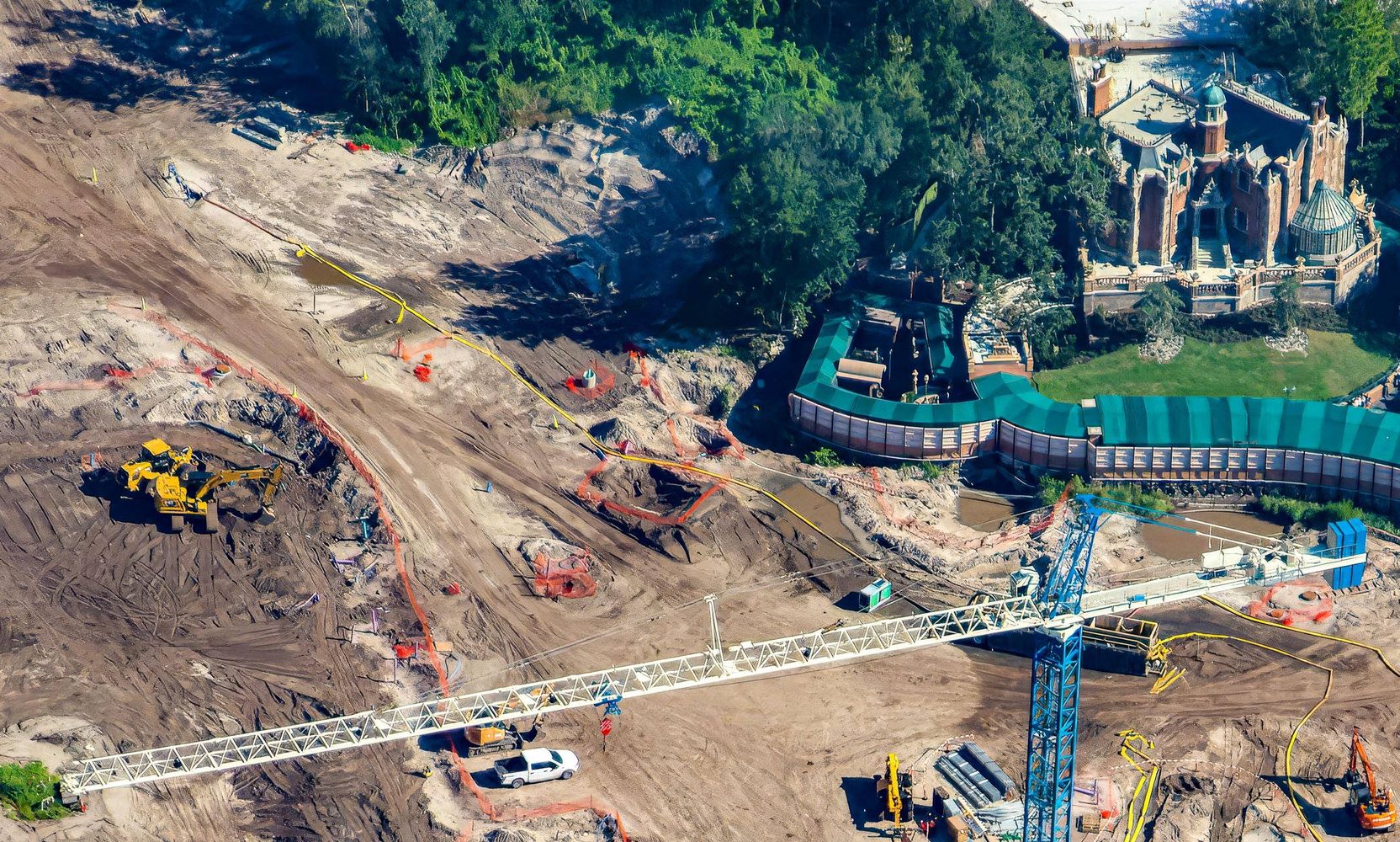 Disney Filed a Permit for 1610 Magic Kingdom Drive, an Address With No Entry in the District Database, Right Beside the Haunted Mansion