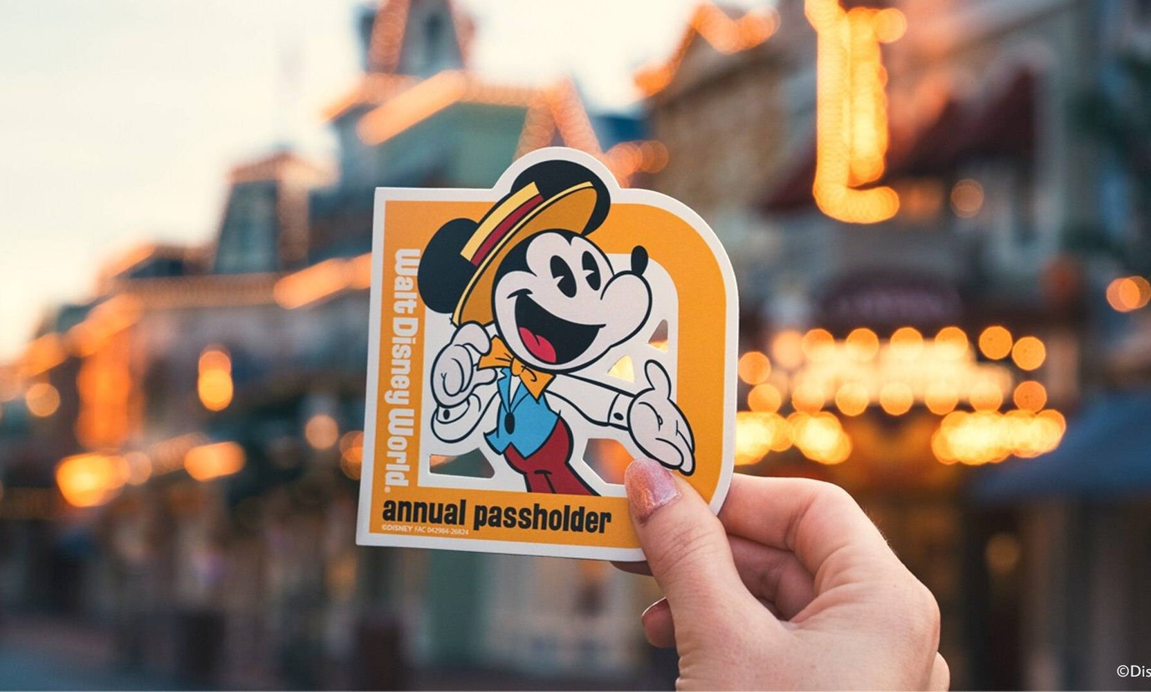 Renew Your Disney World Annual Pass and a Dapper Main Street Mickey Magnet Now Comes in the Mail, Starting With September Anniversaries