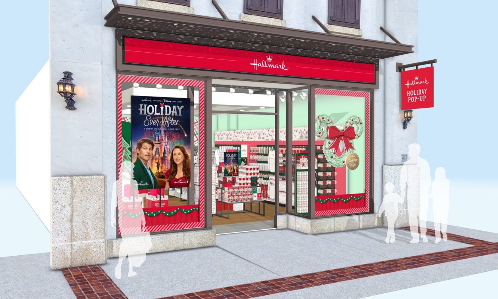 Disney Springs' Hallmark Holiday Pop-Up Opens Wednesday, October 7, Selling Merch From Disney World's First Hallmark Movie
