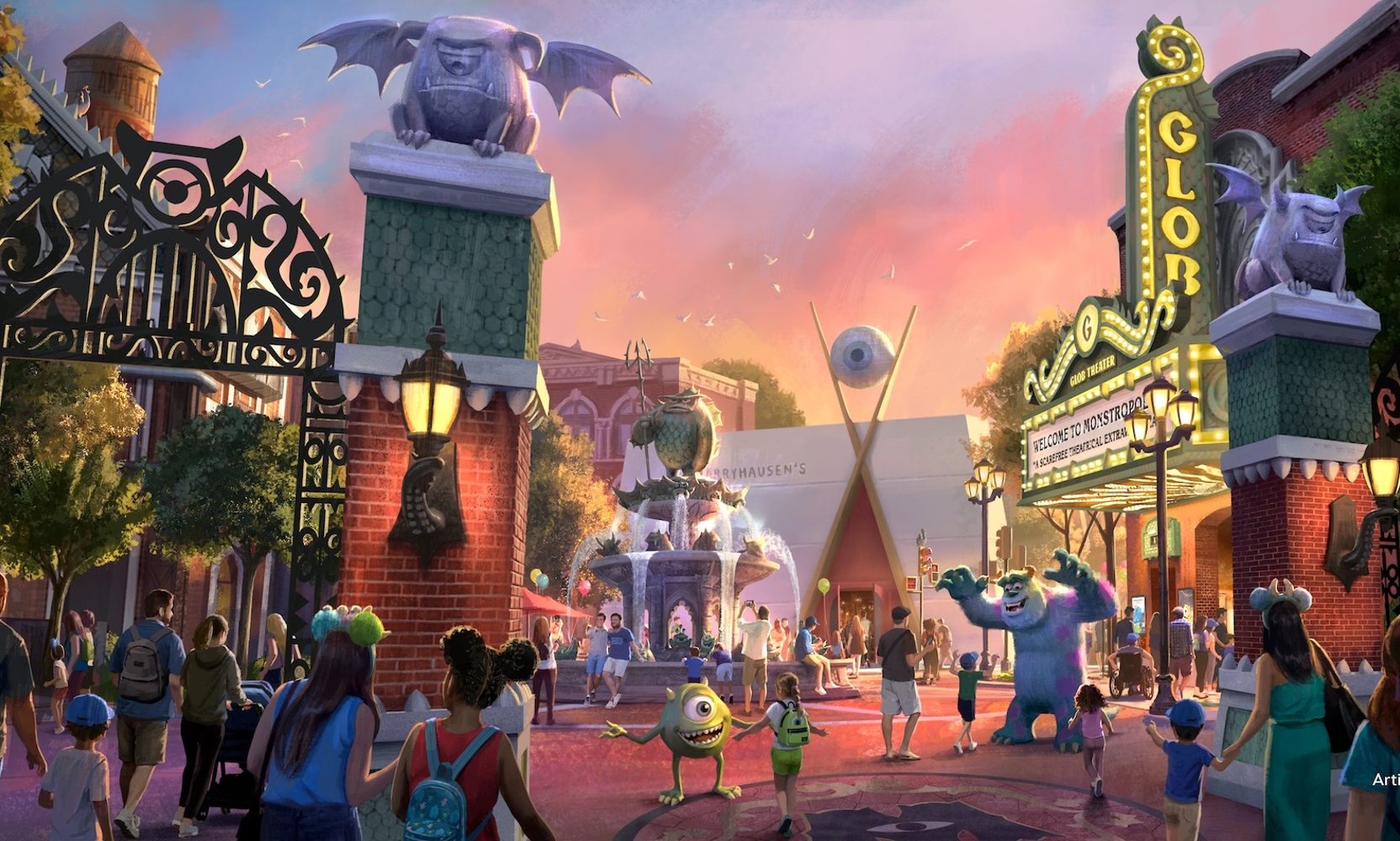 Imagineering Files a Construction Permit for Harryhausen's, the Monstropolis Restaurant Replacing Mama Melrose's