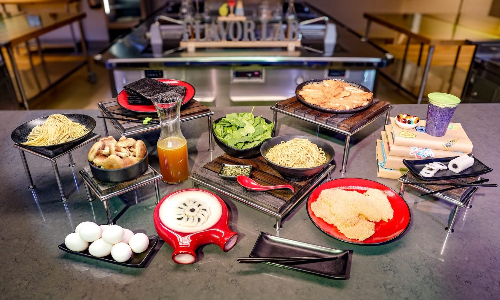 Disney Is Exploring Tonkotsu Ramen With Eyeball Fishcake for Harryhausen's, and Blort Is Coming to Archie's in Monstropolis