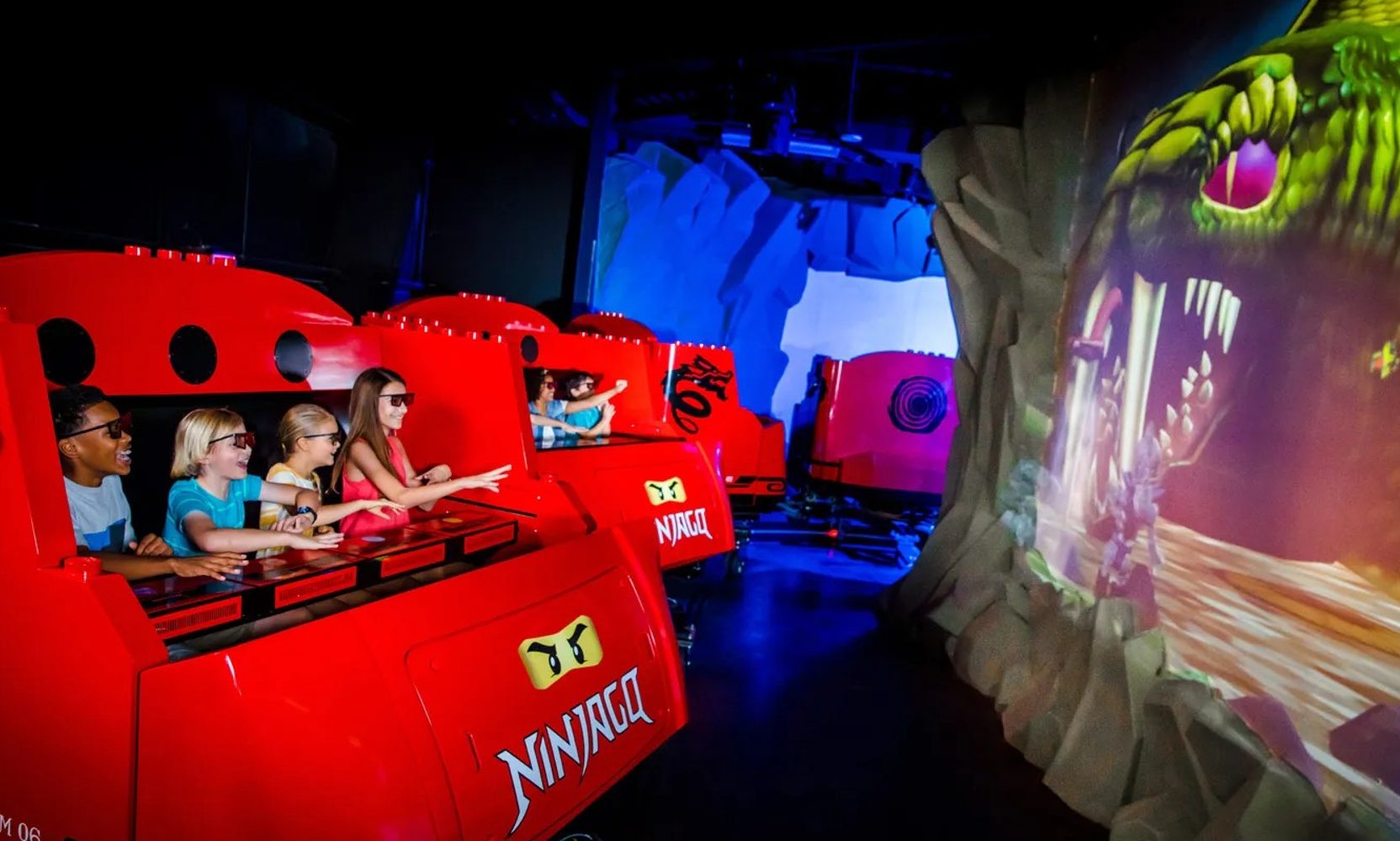 LEGO NINJAGO The Ride Joins Legoland Florida's November 2 Closures, and Merlin's Challenge Now Stays Down Through October 30