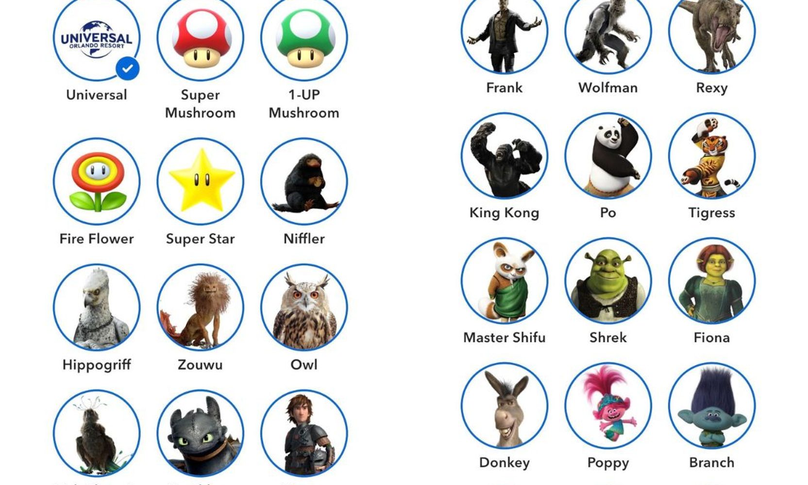 The Universal Orlando App Now Lets You Swap Your Profile Picture for Toothless, Rexy, Frank or 25 Other Characters