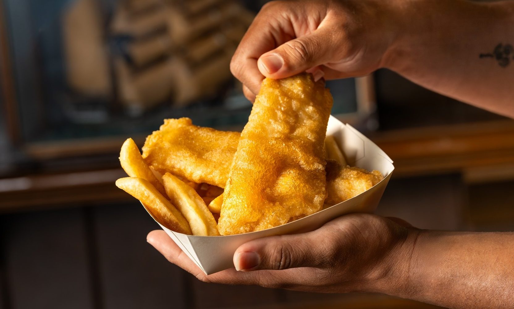 Columbia Harbour House Adds Fish and Shrimp Platters and a Plant-Based Crab Cake Sandwich at Magic Kingdom on October 28
