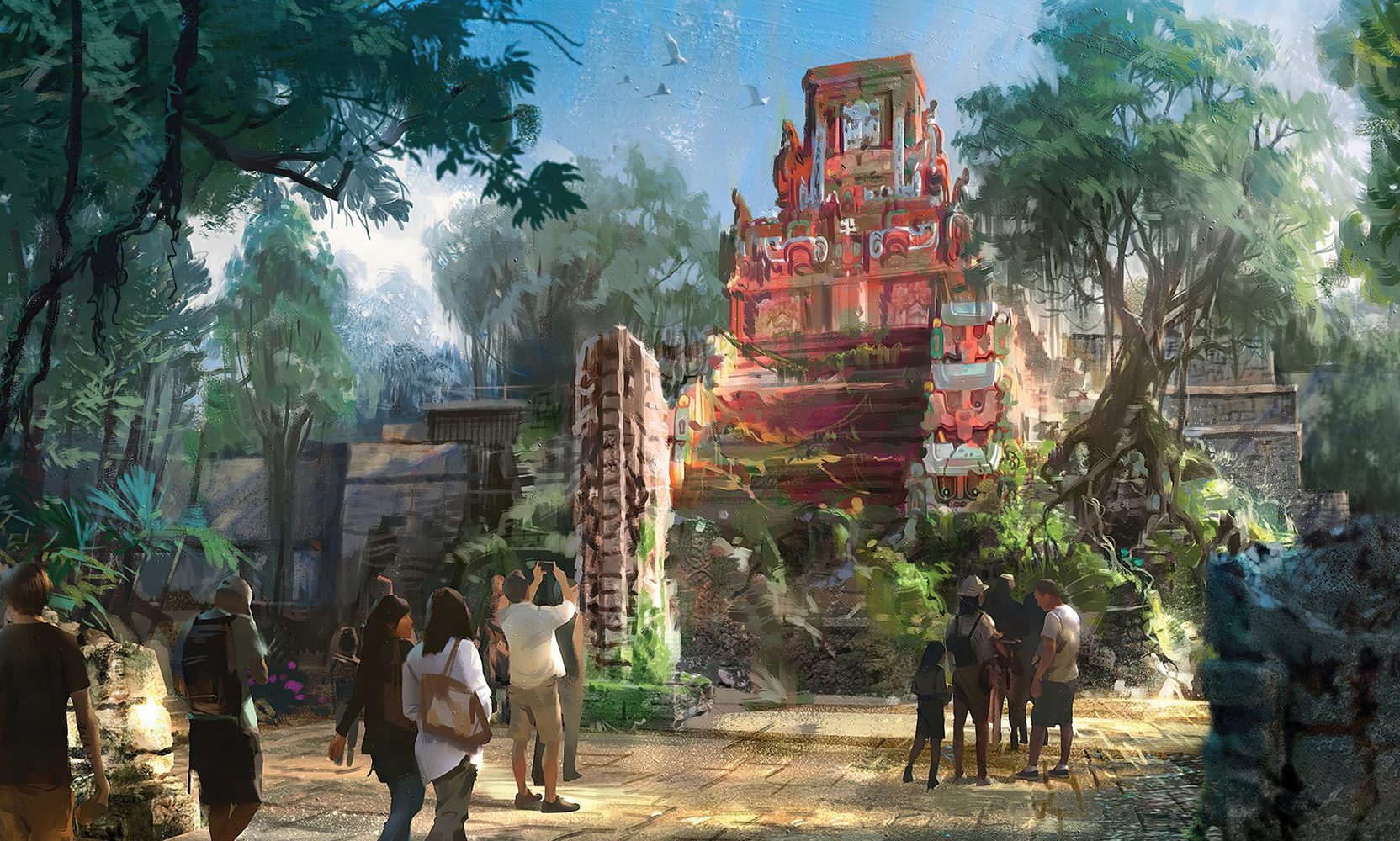 A New Permit Pushes the Indiana Jones Ride at Animal Kingdom Into Summer 2027 as Tropical Americas Takes Shape