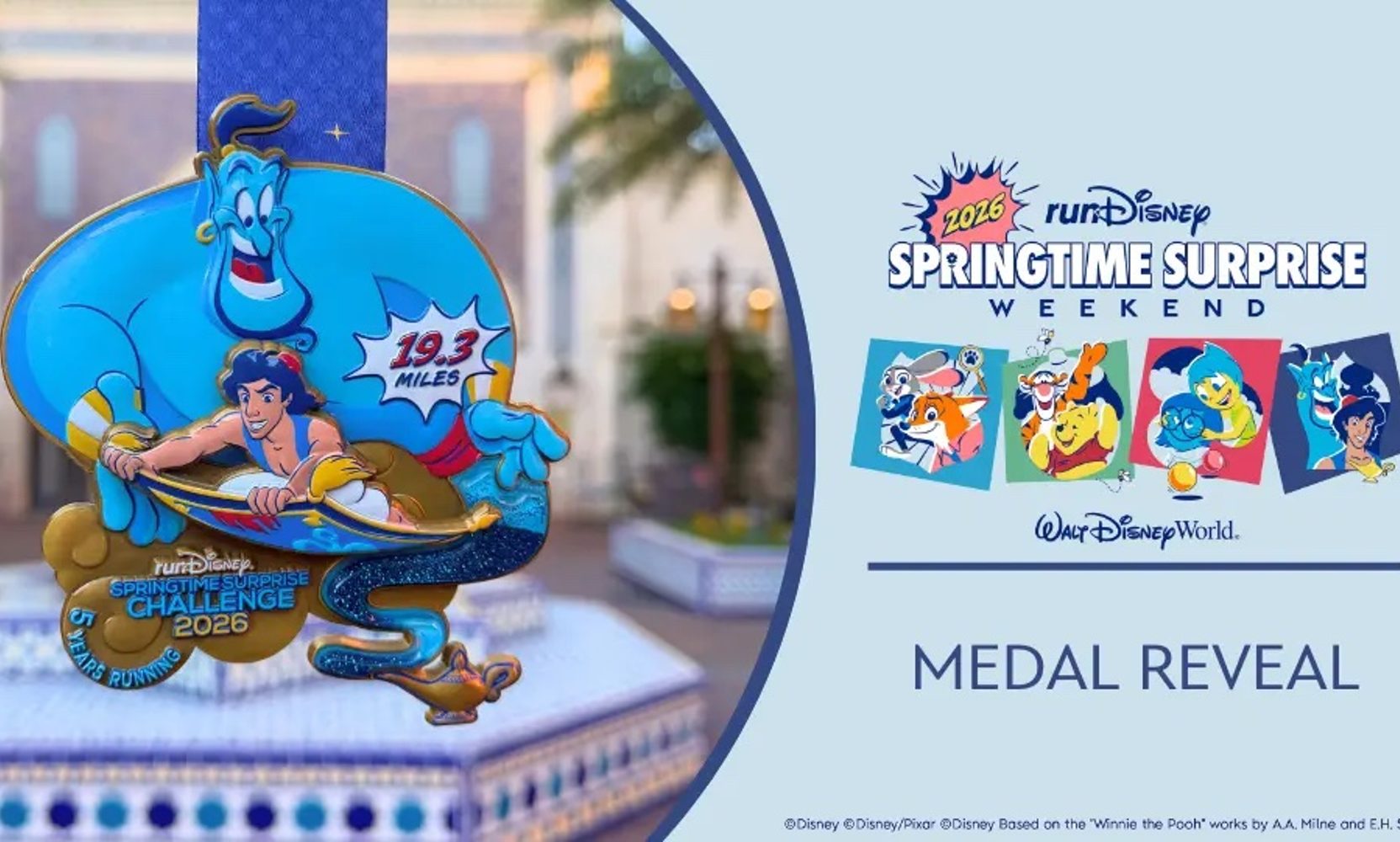 Pooh & Tigger Take Over EPCOT: runDisney Springtime Surprise 10K Bounces Off Today