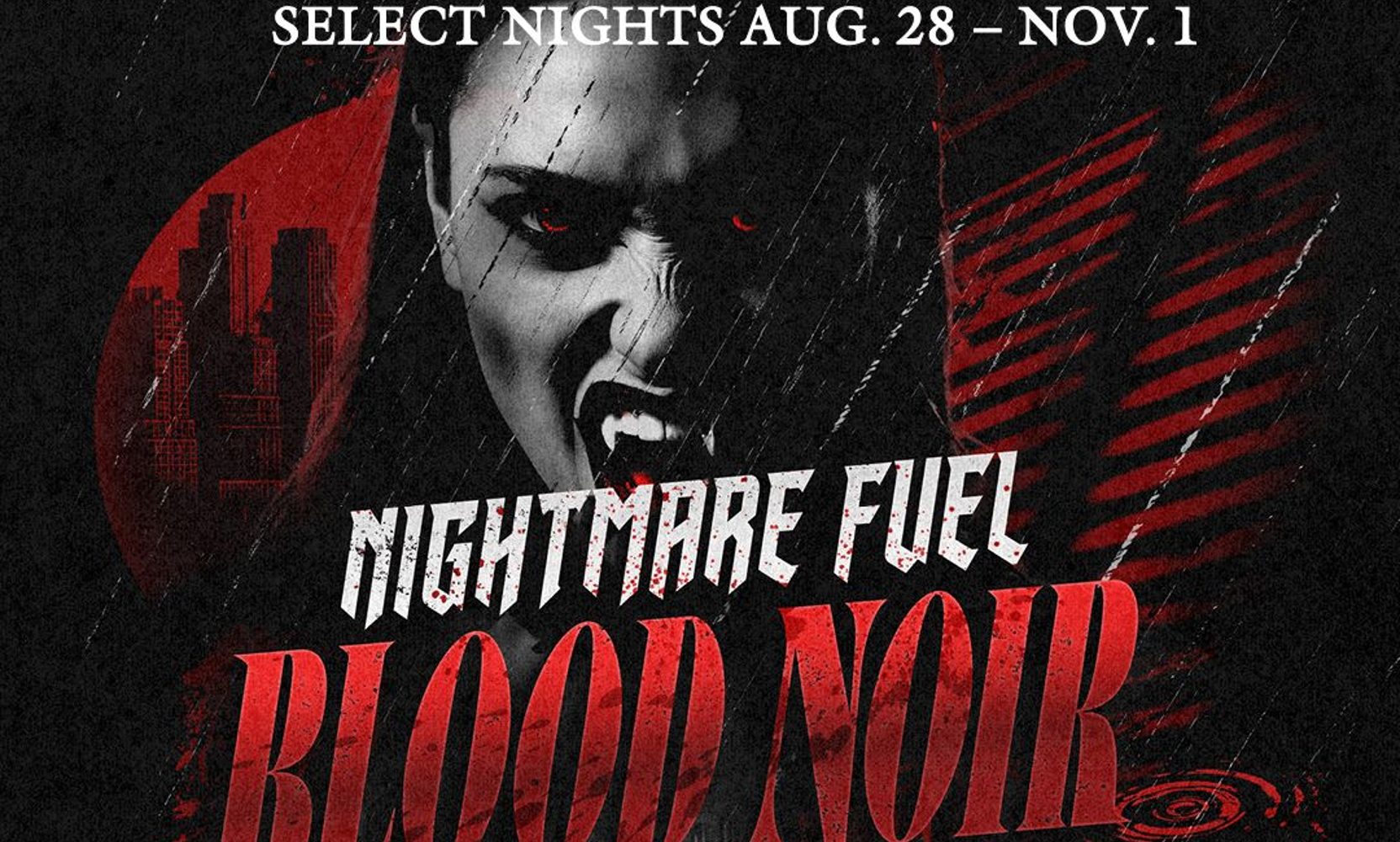 Universal Reveals Nightmare Fuel: Blood Noir, a Vampire-Themed Live Show for Halloween Horror Nights 35