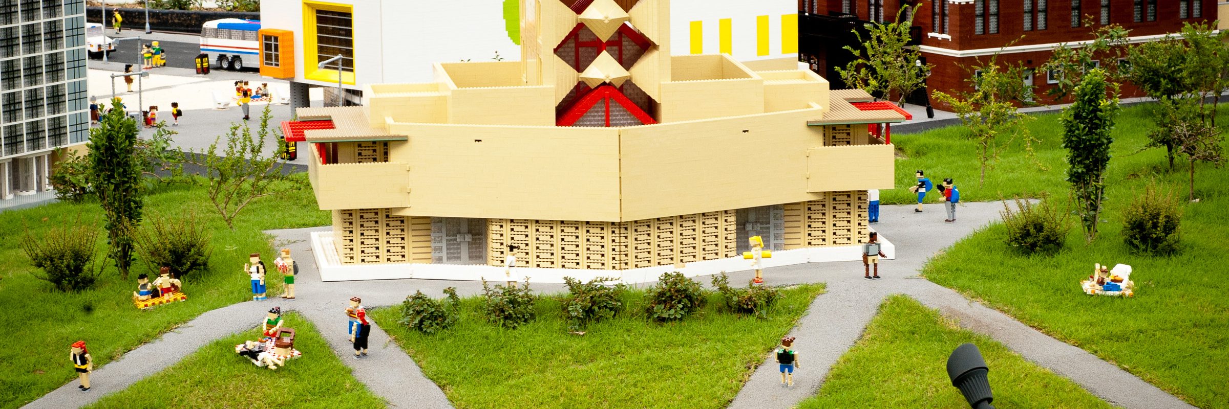 LEGO Ferrari Build and Race