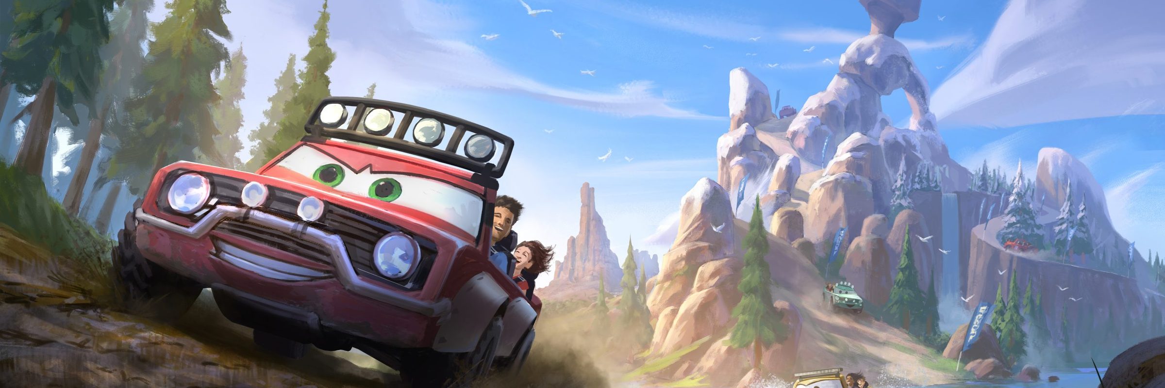 Cars Off-Road Rally Race
