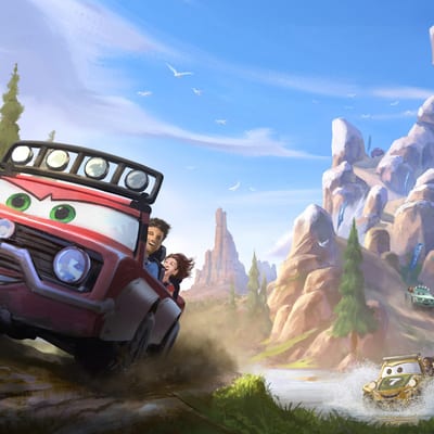 Cars Off-Road Rally Race