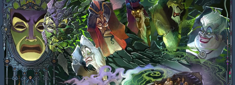 Villains Land Magic Mirror Dark Ride