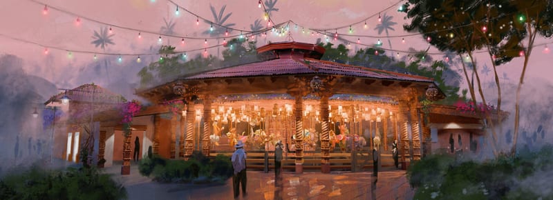 Tropical Americas Carousel