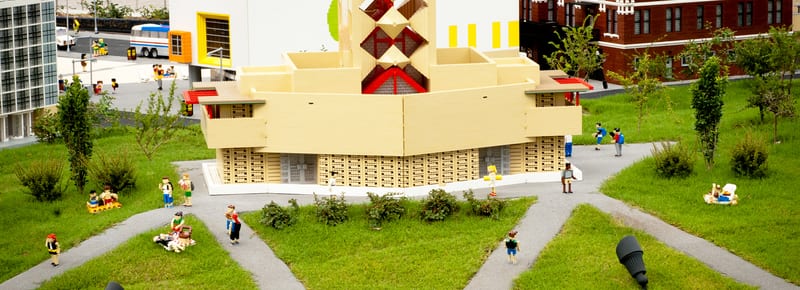 LEGO Ferrari Build and Race
