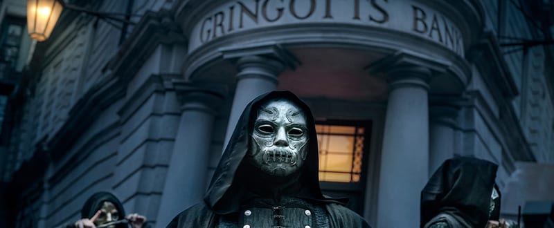 Death Eaters in Diagon Alley