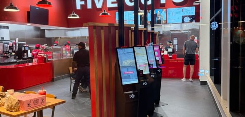 Five Guys Is Now Open at Universal CityWalk, With an $11.39 Hamburger and a Listed 7:30 a.m. Start