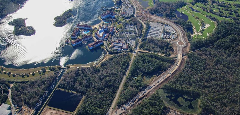 New Stretch of Floridian Way Opens August 10 at Disney World, Shifting Traffic Near Magic Kingdom and the Grand Floridian