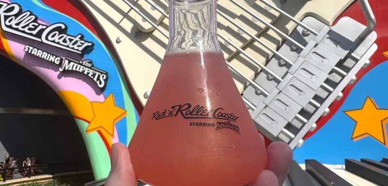 The Muppet Labs flask lasted less than a day at Hollywood Studios before Disney pulled it from the kiosk
