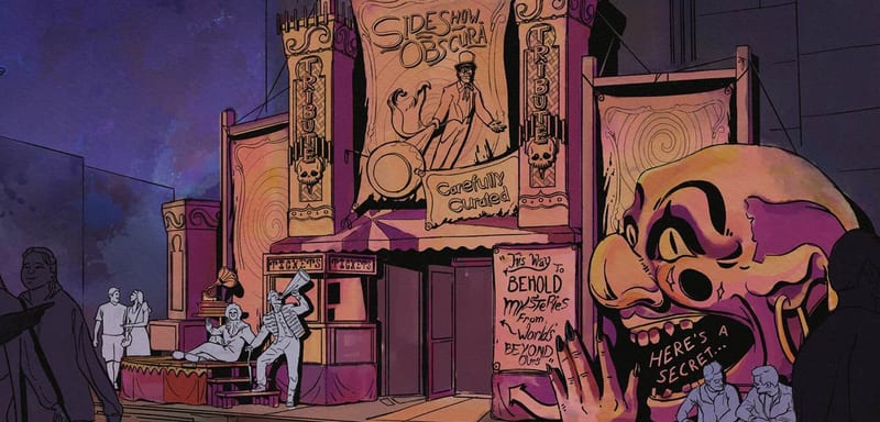 Universal's Halloween Horror Nights 35 Tribute Store is called Sideshow Obscura, and it opens August 26 back beside Revenge of the Mummy