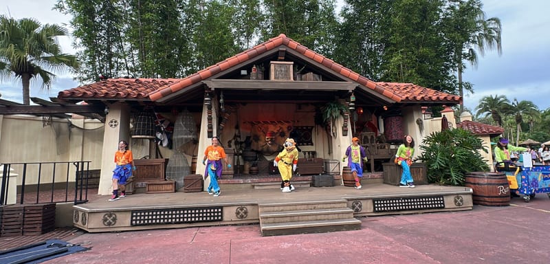 Max's Powerline Dance Party No Longer Opens the Boo-To-You Parade, and Now Runs as Five Stage Shows Around Magic Kingdom