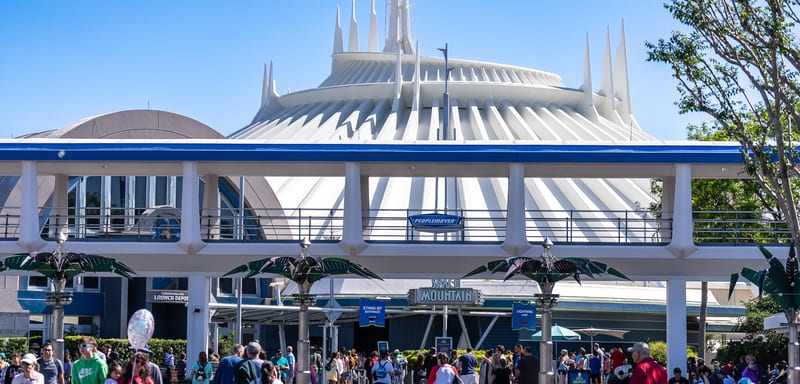 Space Mountain Closed Nearly All Day at Magic Kingdom on the First Not-So-Scary Party Night, One Day After a 175 Minute Wait