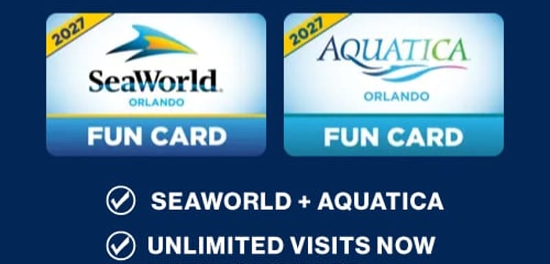 SeaWorld's 2027 Fun Card Costs $139.99 and Includes the Rest of 2026, but Single Days Start at $59.99
