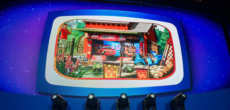 Disney Showed a Full-Size Piston Peak Ride Vehicle Model at D23, and the Vehicle Will Have Six Seats, No Doors, and 32-Inch Wheels