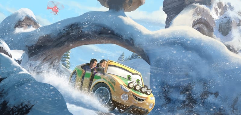 Disney Named Both Piston Peak Rides at Magic Kingdom: Cars Ridge Run Rally and Miss Fritter's Daredevil Spin-Along