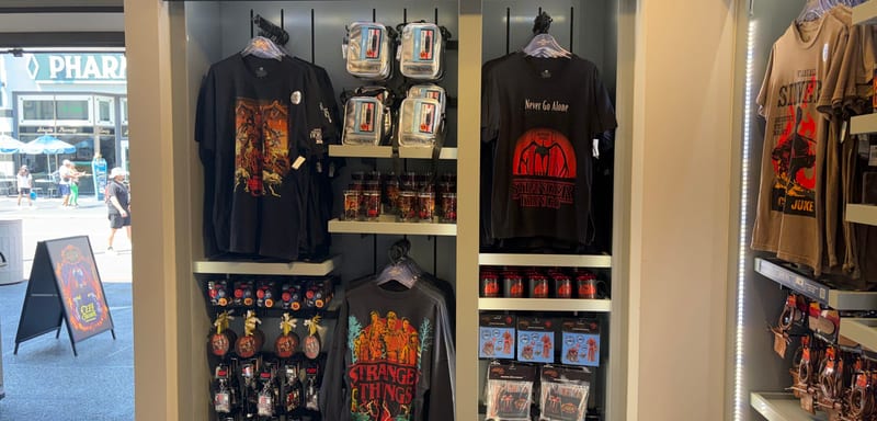 Ten Stranger Things 5 Pieces Are Out at Universal Studios Florida, and One of Everything Runs $295