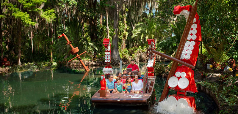 Pirate River Quest Has Sat on Legoland Florida's Closure List for More Than a Year With No Reopening Date, and Three More Went Dark Monday