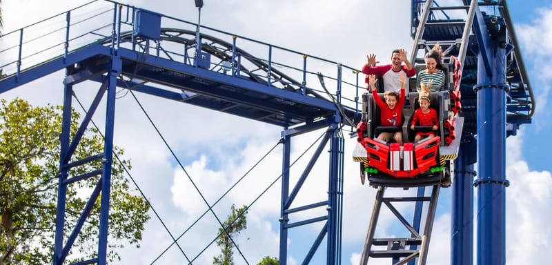 The Great LEGO Race and Kid Power Towers Both Close September 8, Three Days After Brick or Treat Opens at Legoland Florida