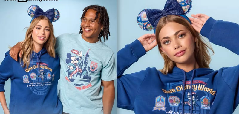 Walt Disney World's 55th Anniversary Logo Arrived on Merchandise Before Any Celebration Was Announced