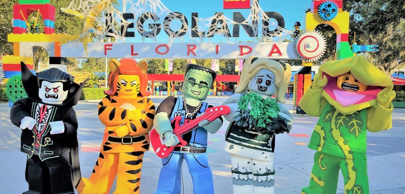 Legoland Florida Posted the Brick or Treat Show Times, and Brick or Treat Street Is Inside the Imagination Zone, Which Is Closed Through September 4